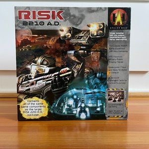 Risk 2210 AD Board Game Complete